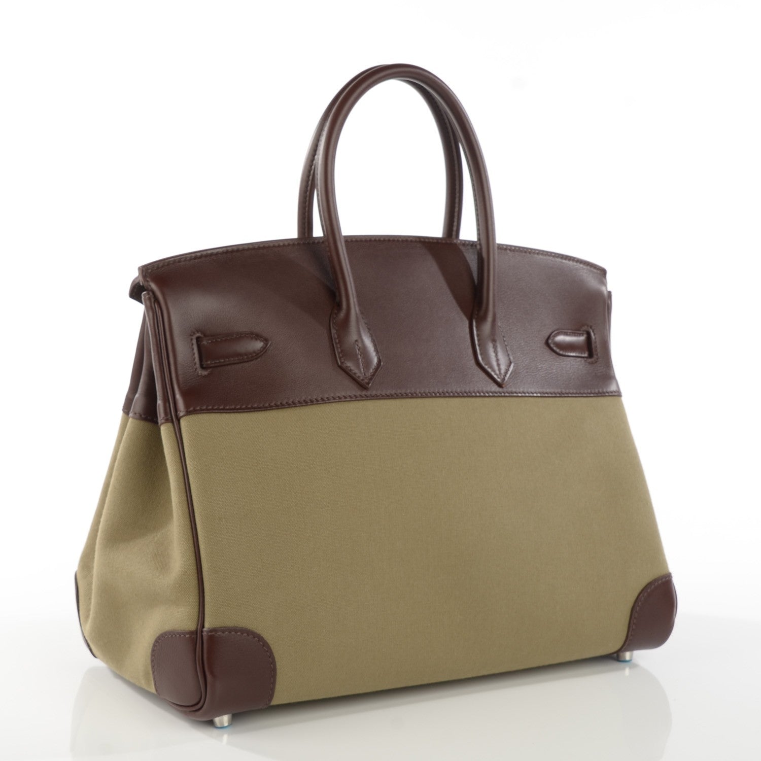 Hermes Toile Swift Birkin 35 Chocolate 3 of 25