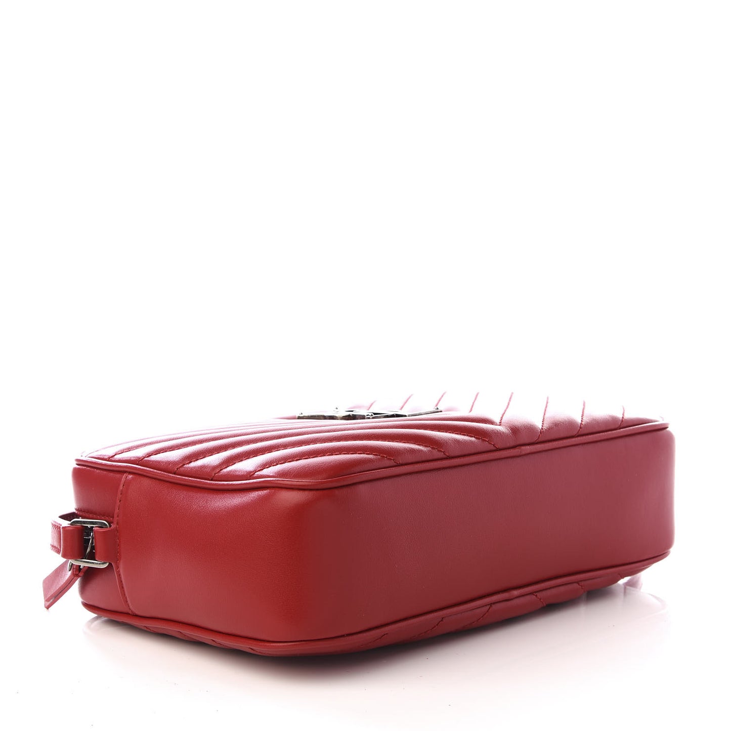 Calfskin Matelasse Monogram Lou Camera Bag Rouge Eros