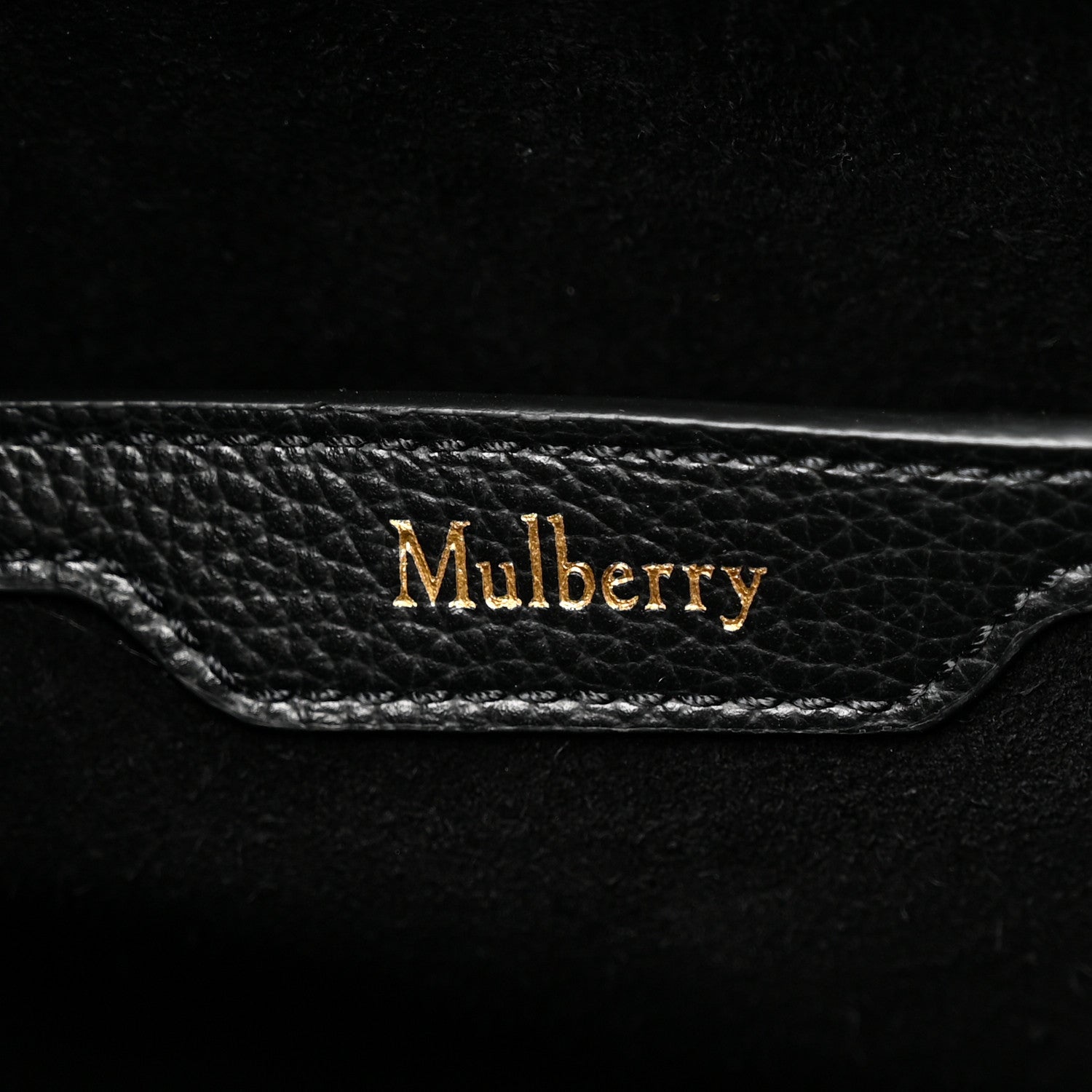 Mulberry Small Classic Grain Small Zipped Bayswater Black 6 of 11