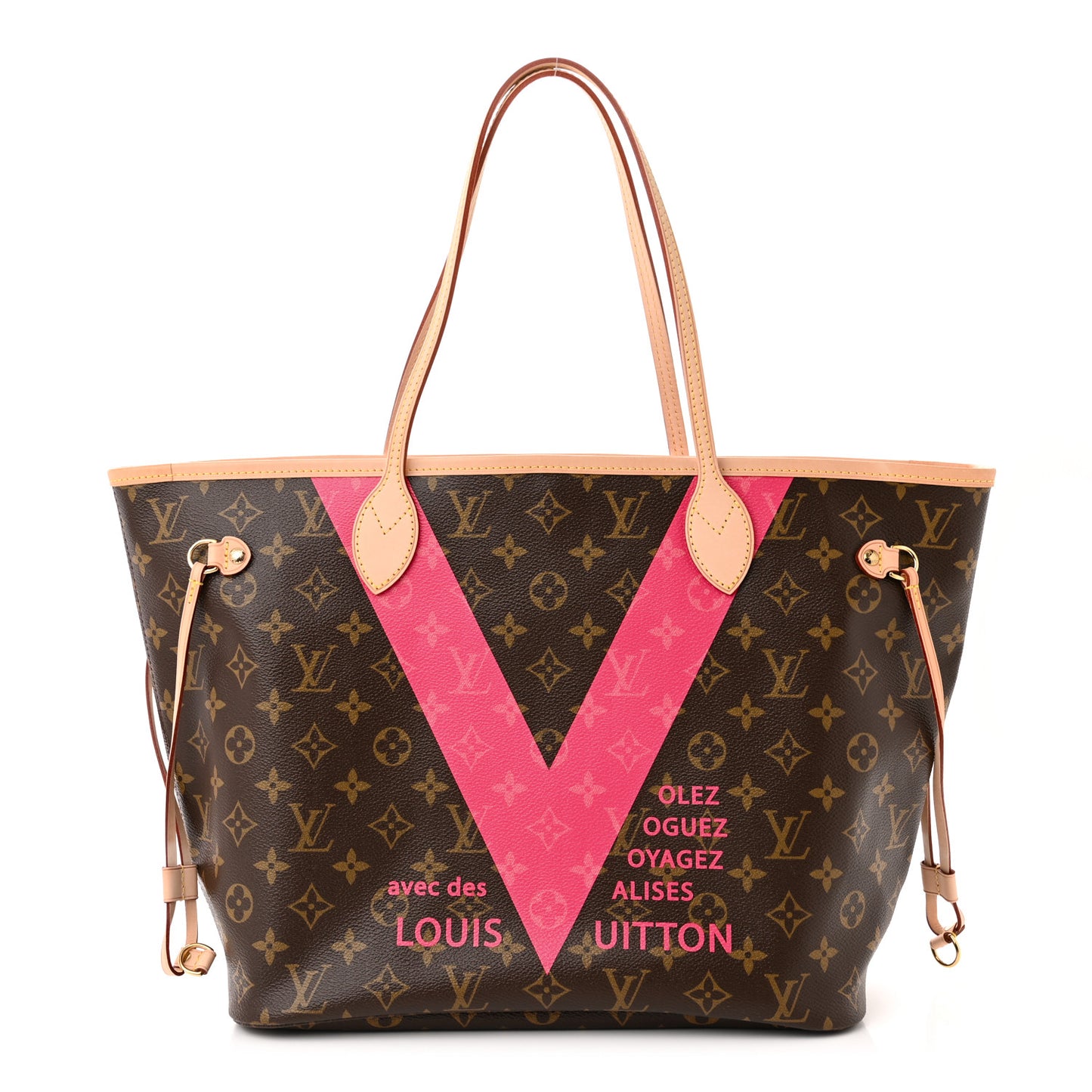 Monogram V Neverfull MM Grenade