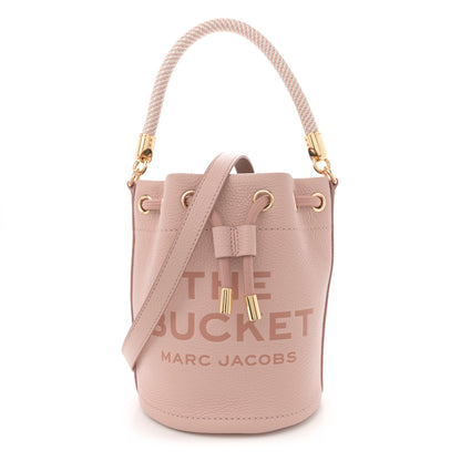 Marc Jacobs Grained Calfskin The Bucket Bag Powder 1 of 11