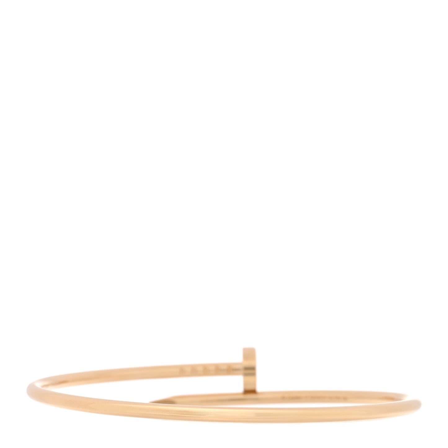 18K Yellow Gold Small Juste Un Clou Bracelet 17
