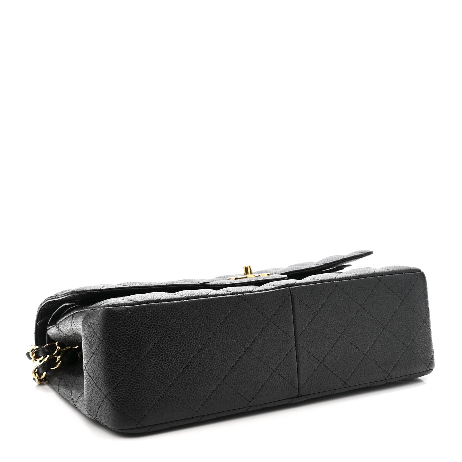Chanel Caviar Quilted Jumbo Double Flap Black 4 of 11