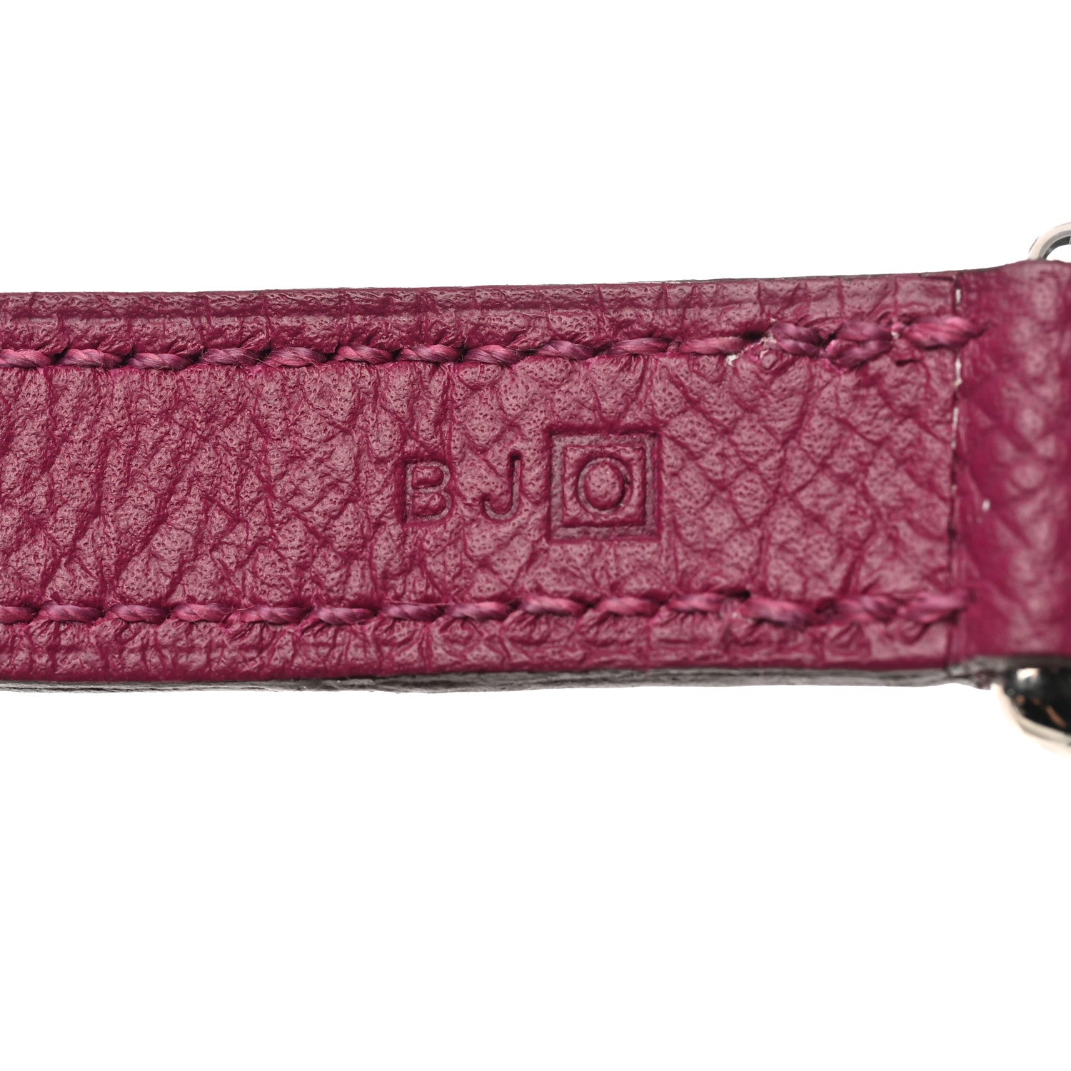 Hermes Epsom Baby Pavane Double Tour Bracelet Magenta 6 of 6