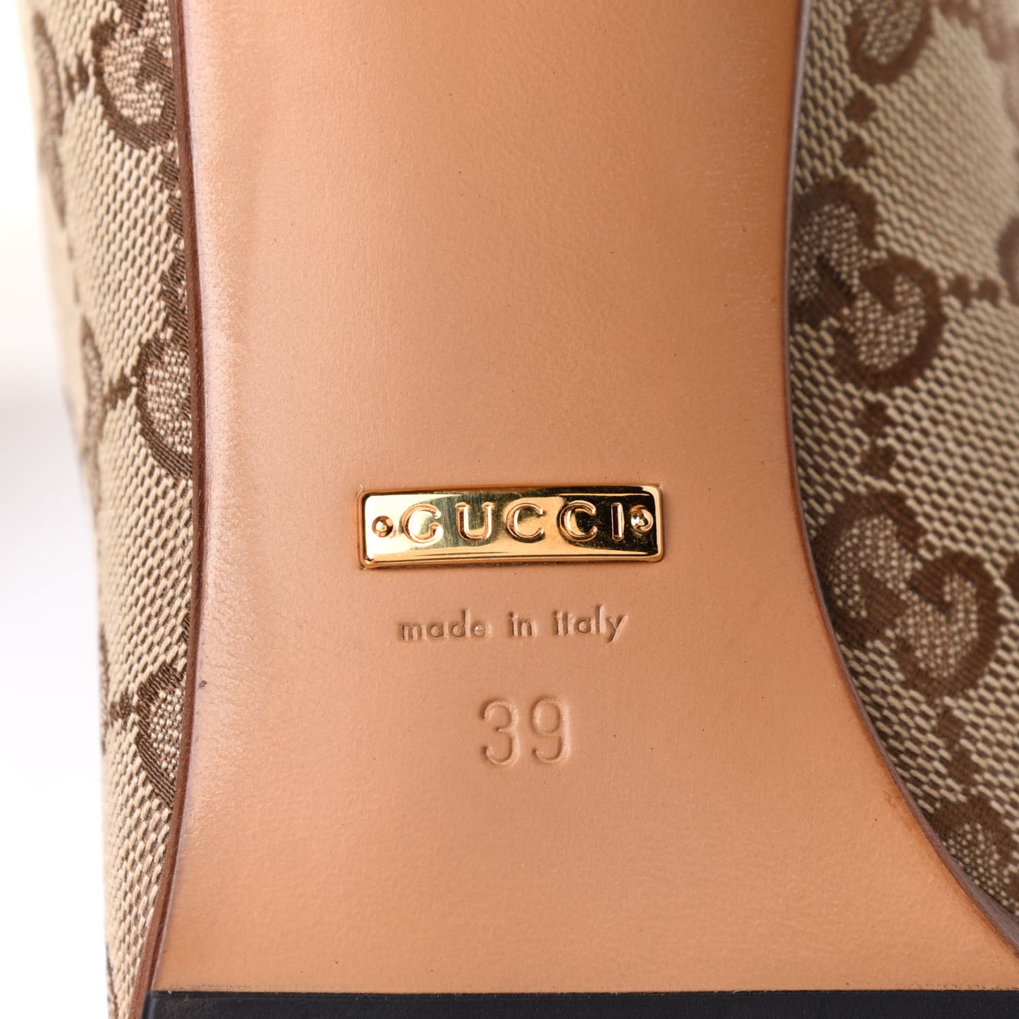 Monogram Over The Knee Boots 39 Brown