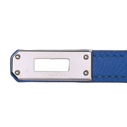 Hermes Epsom Mini Kelly Sellier 20 Bleu Zellige 25 of 28