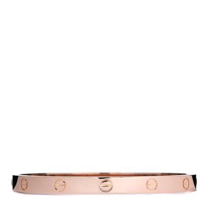 Cartier 18K Pink Gold LOVE Bracelet 19 2 of 4