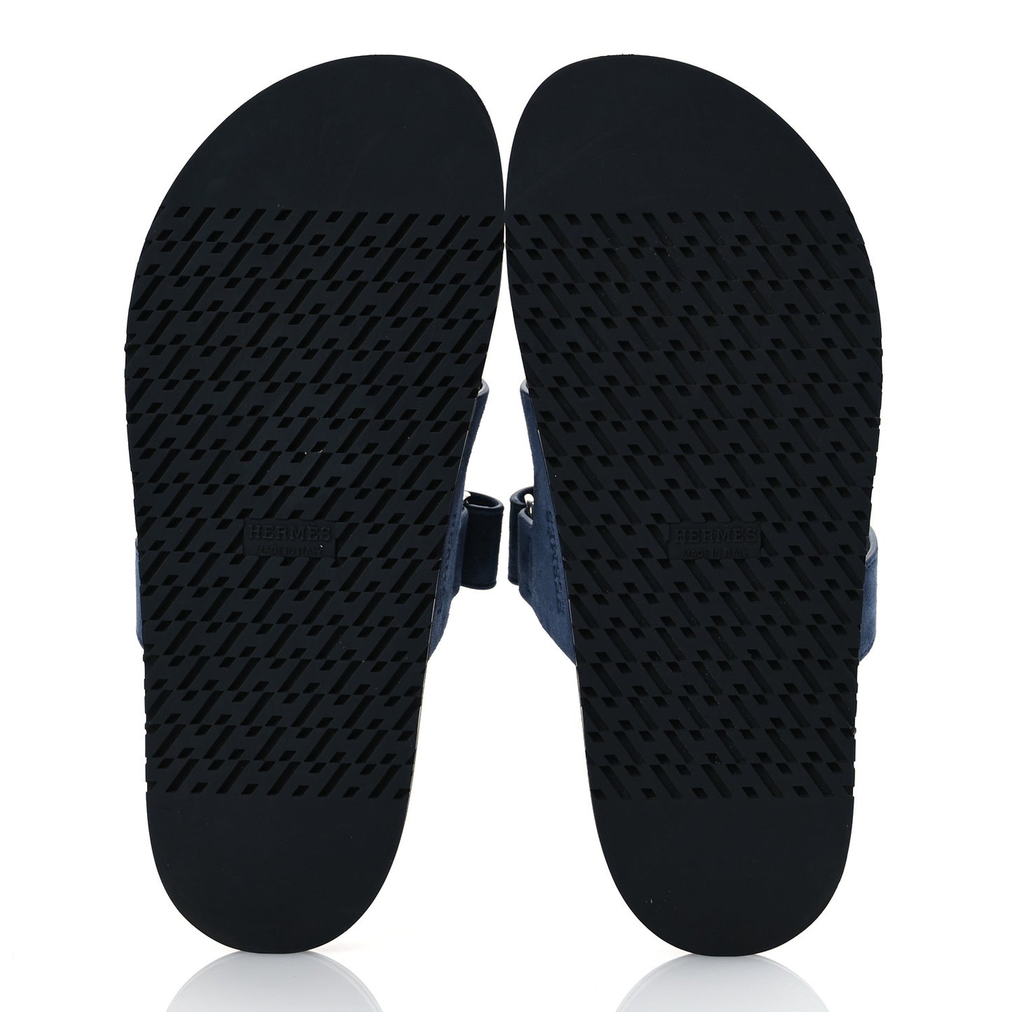 Suede Goatskin Womens Chypre Sandals 40.5 Bleu Celeste