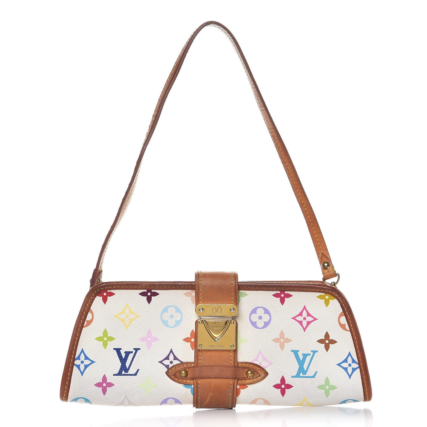 Louis Vuitton Monogram Multicolor Shirley White 1 of 13