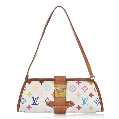 Louis Vuitton Monogram Multicolor Shirley White 1 of 13