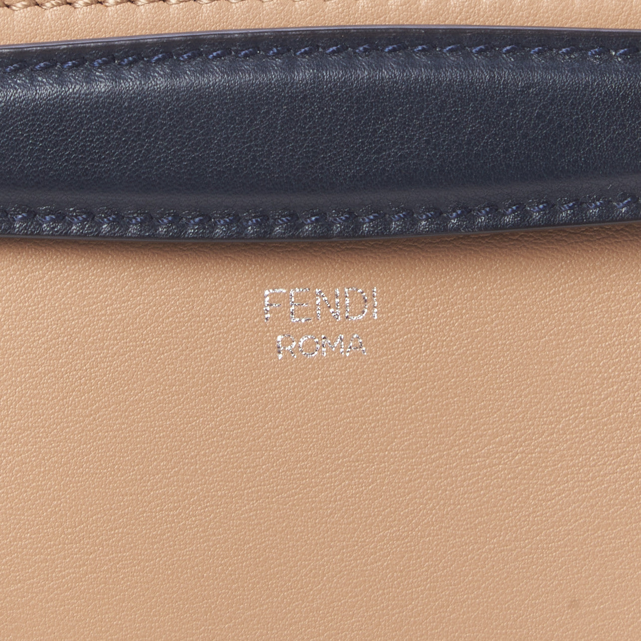 Fendi Vitello Dolce 4 Color Medium By The Way Boston Bag Sand Grano Multicolor 8 of 10