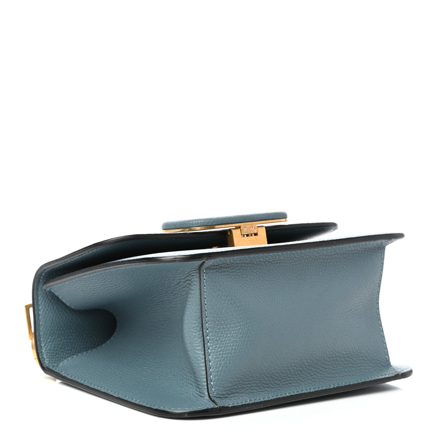 Grainy Calfskin Small VSling Shoulder Bag Amadeus