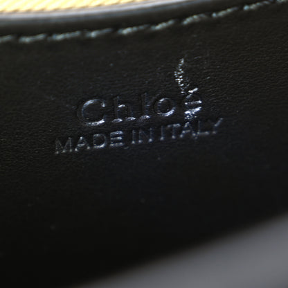 Chloe Calfskin Suede Large Tess Bag Black 6 of 10