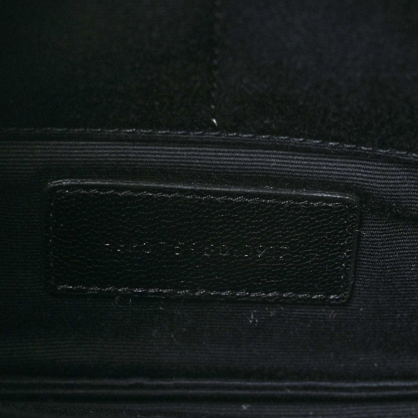 Calfskin Crocodile Embossed Zip Mini Tablet Sleeve Black