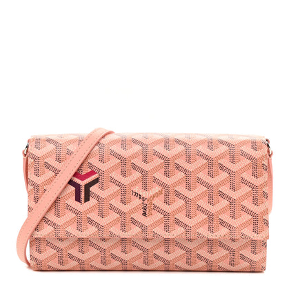 Goyard Goyardine Varenne Continental Wallet Pink 1 of 10