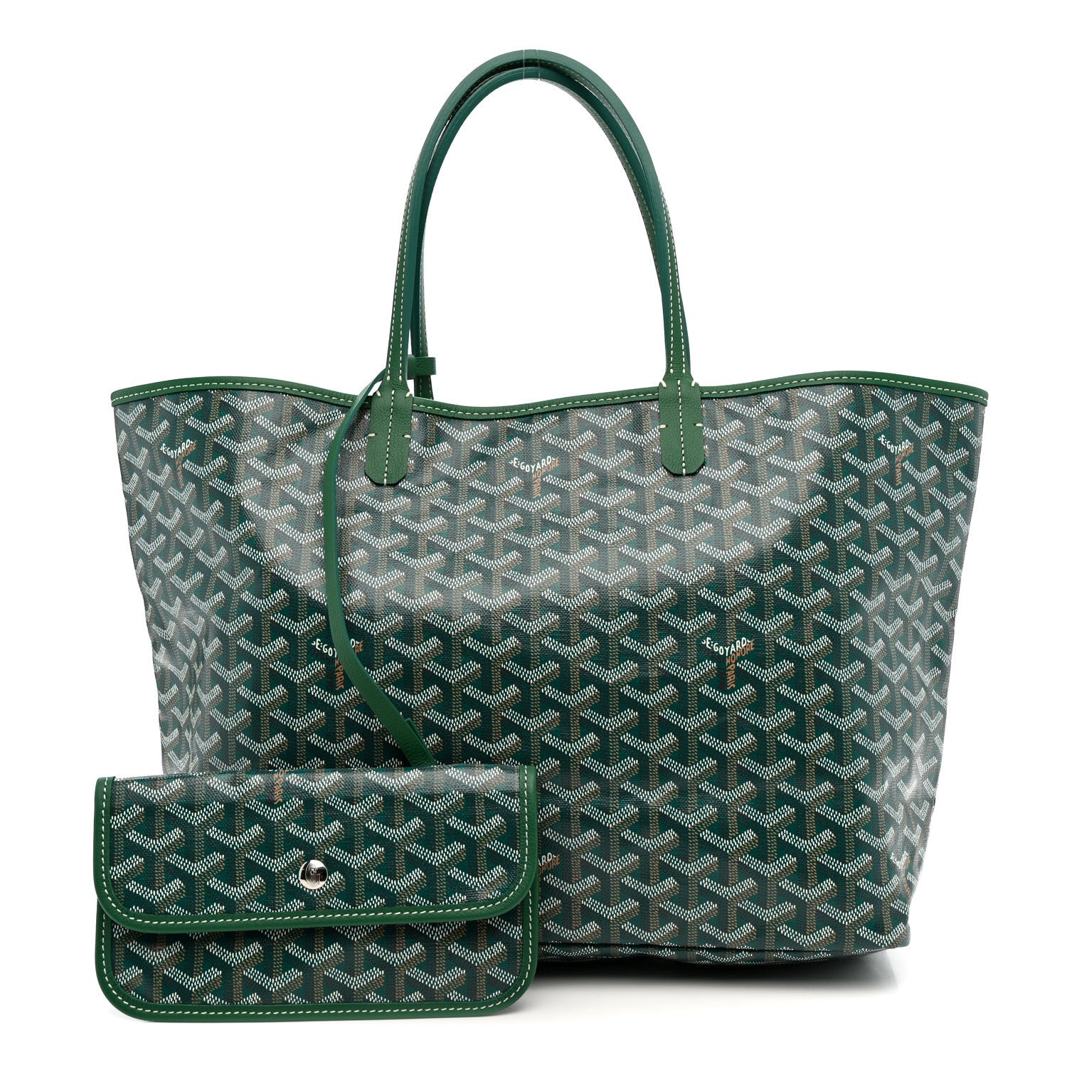 Goyard Goyardine Saint Louis PM Green 3 of 11
