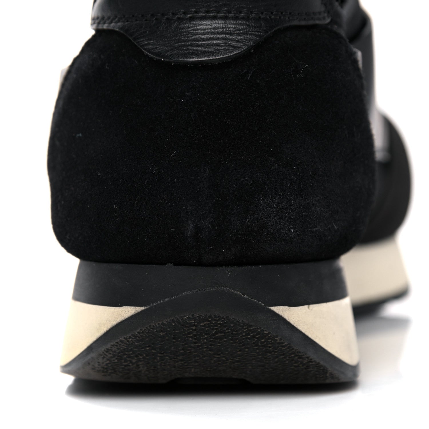 Balenciaga Mesh Calfskin Neoprene Suede Mens Race Runner Sneakers 45 Black 23 of 23