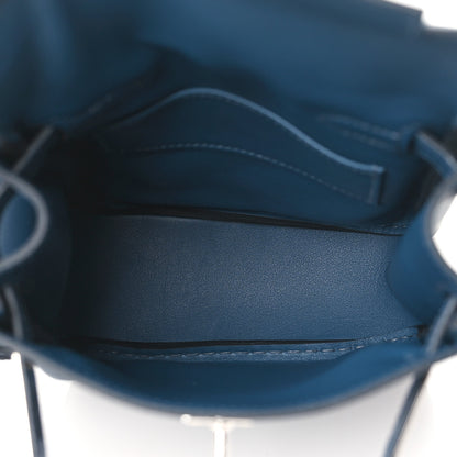 Hermes Swift Kelly Jump Backpack Bleu de Prusse 5 of 11