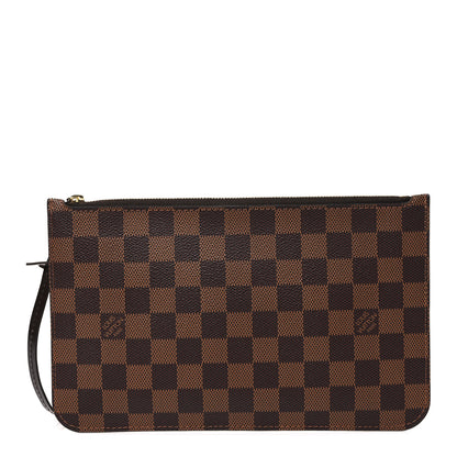 Louis Vuitton Damier Ebene Neverfull MM GM Pochette 1 of 8