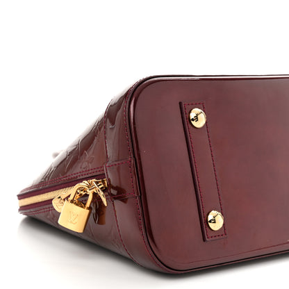 Louis Vuitton Vernis Alma PM Rouge Fauviste 8 of 9