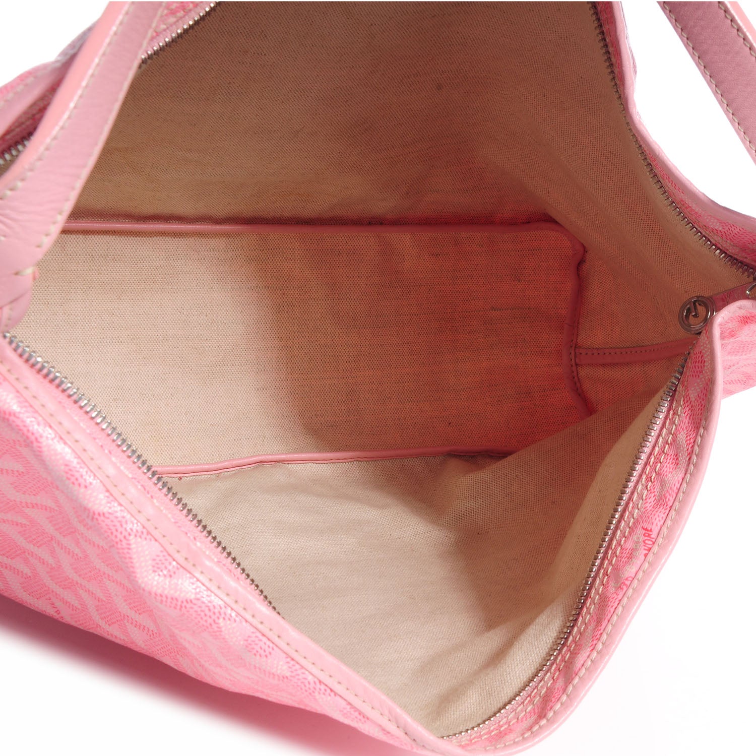 Goyard Goyardine Fidji Zip Hobo Summer Rose 5 of 9