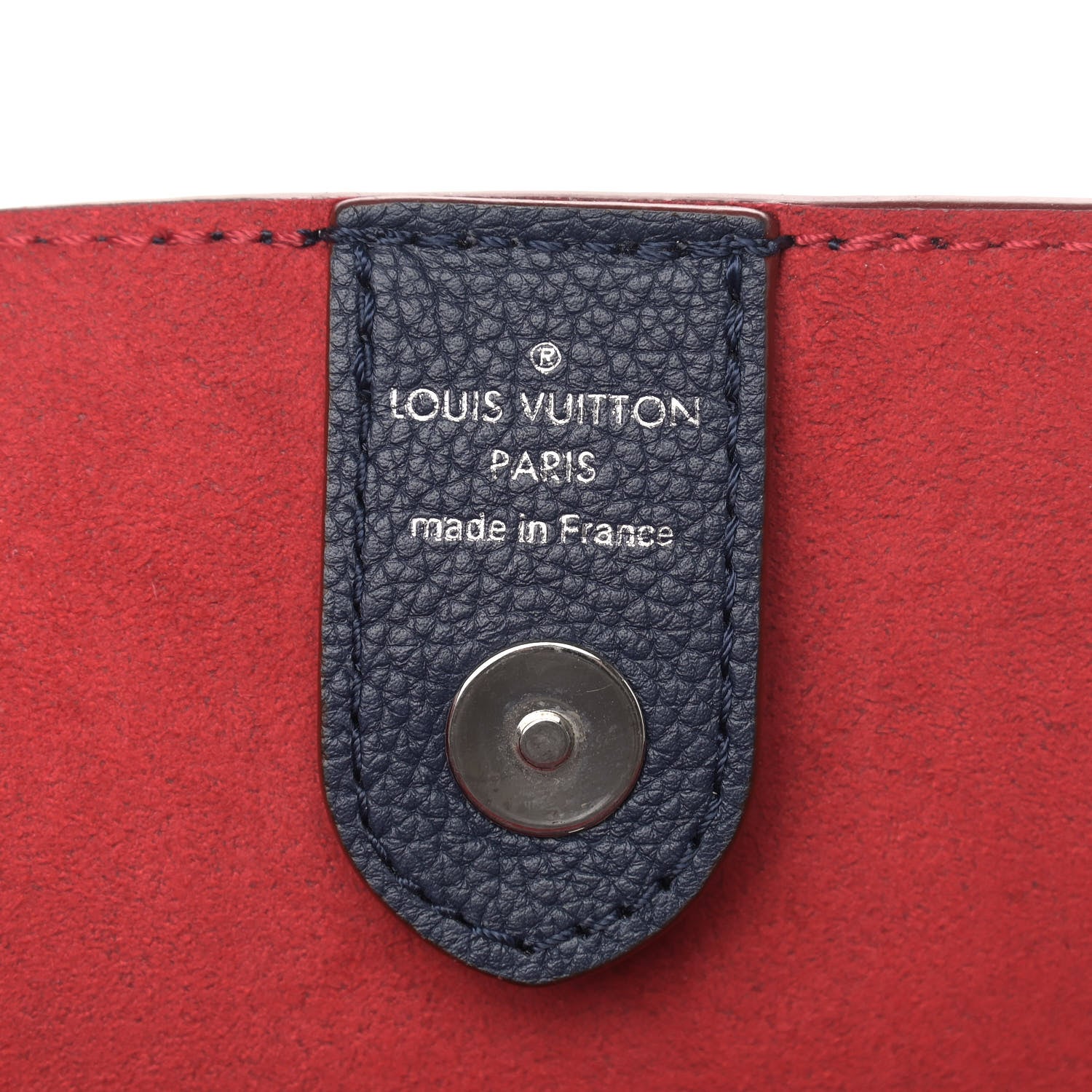Louis Vuitton Calfskin Lockmeto Marine Rouge 7 of 11