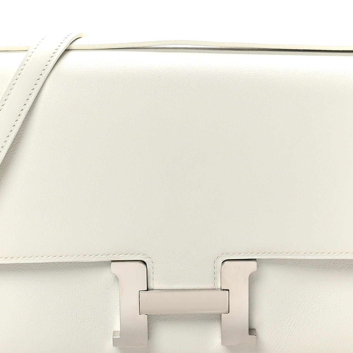 Hermes Evergrain Constance Elan 25 White 8 of 10