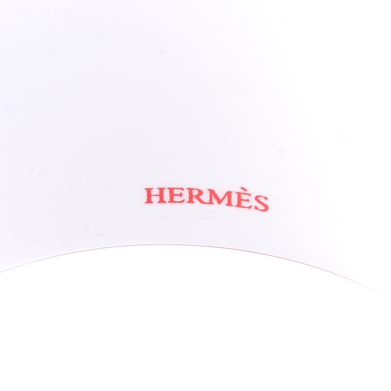Hermes Lacquered Wood Assam Bracelet S Rouge Pivoine White 4 of 5