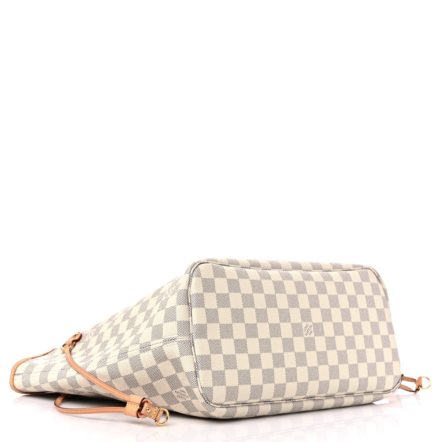 Damier Azur Neo Neverfull MM Rose Ballerine