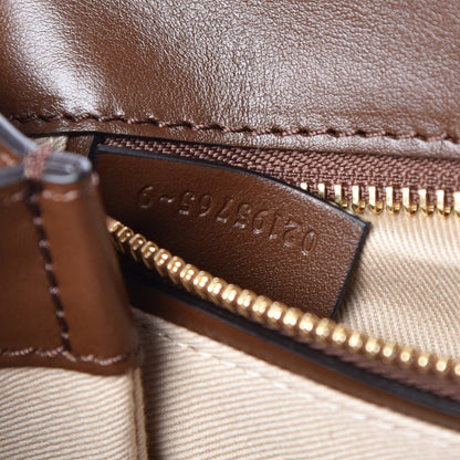 Chloe Calfskin Suede Medium C Shoulder Bag Sharp Brown 10 of 10