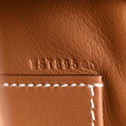 Hermes Swift Kelly Pochette Clutch Gold 7 of 10