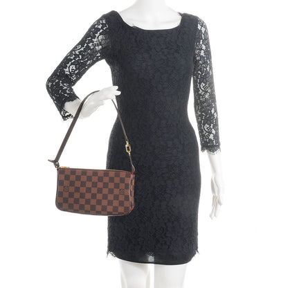 Louis Vuitton Damier Ebene Pochette Accessories NM 2 of 7