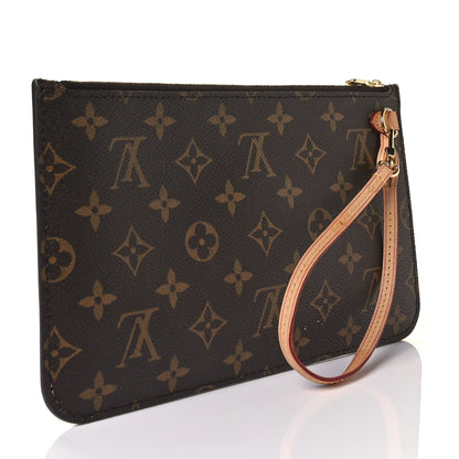 Louis Vuitton Monogram Neverfull MM GM Pochette 3 of 8