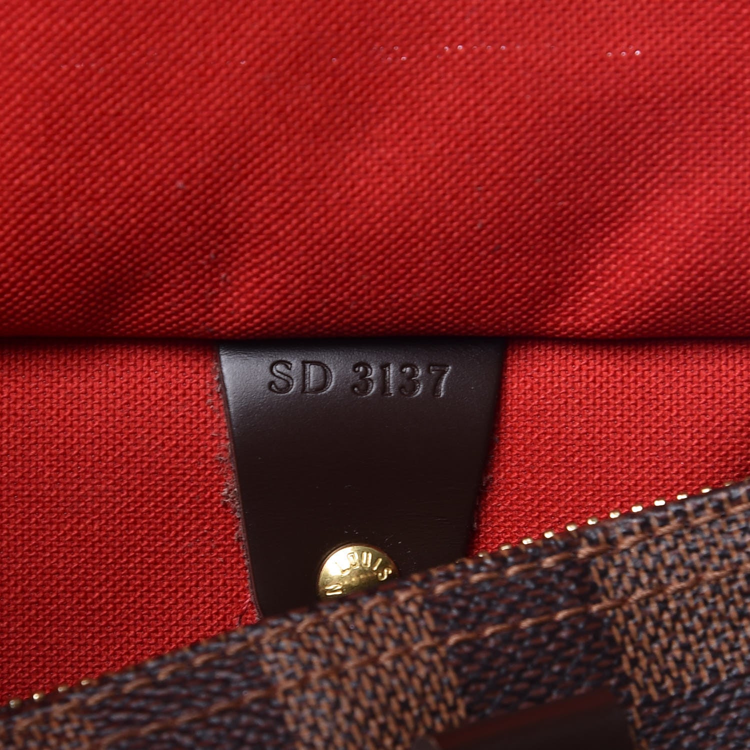 Louis Vuitton Damier Ebene Speedy Bandouliere 30 8 of 15
