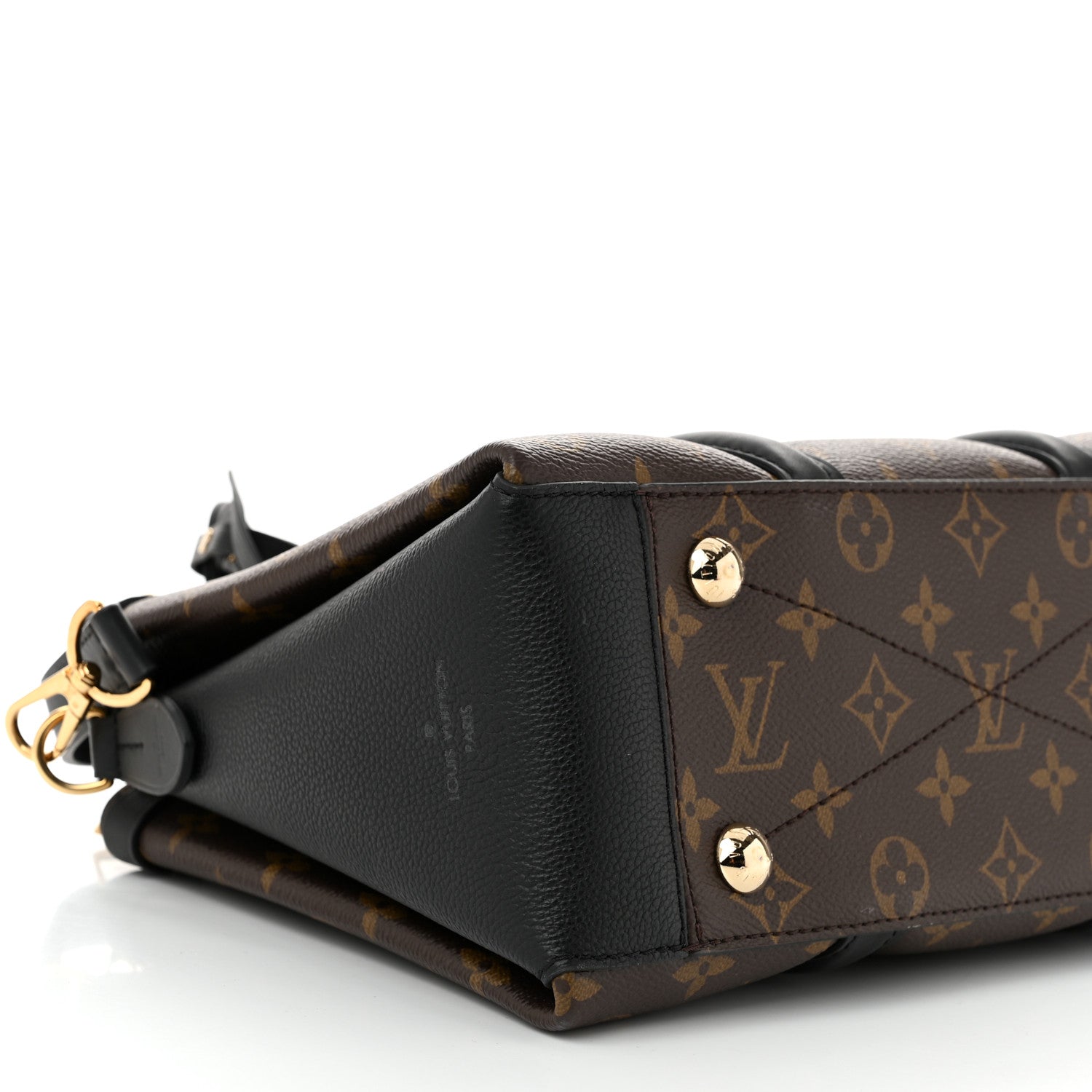 Louis Vuitton Monogram Soufflot BB Black 9 of 10