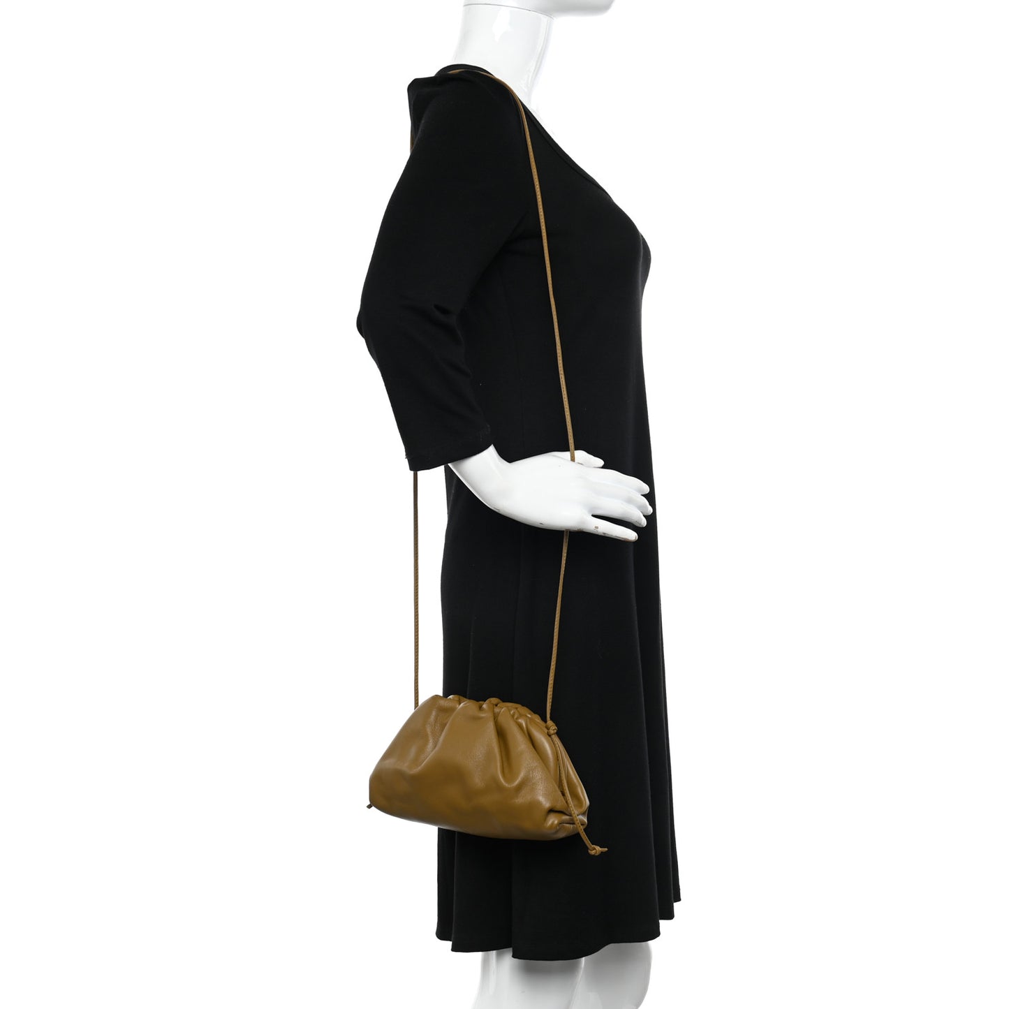 Butter Calfskin The Mini Pouch Cammello