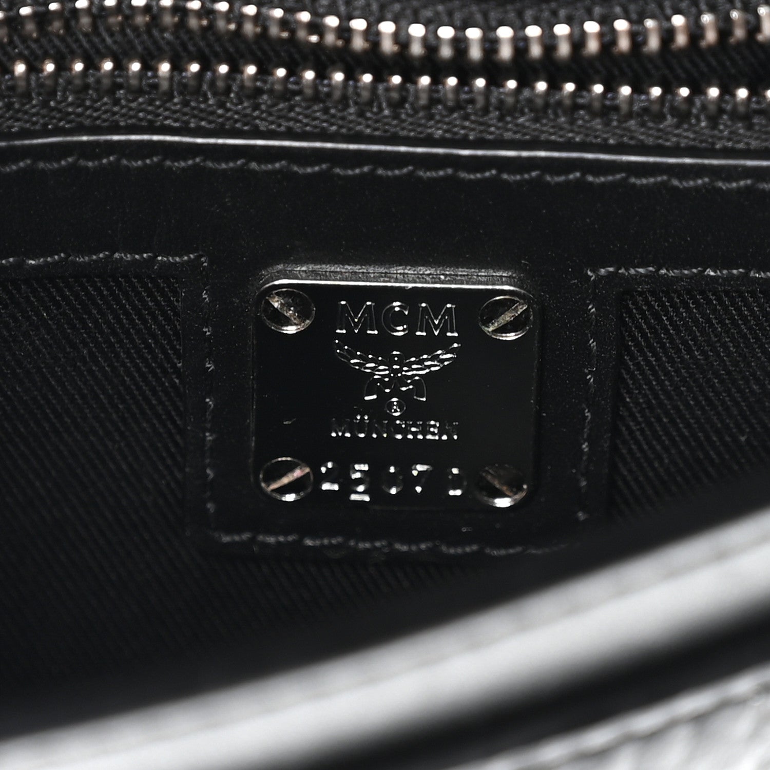 MCM Visetos Small Millie Crossbody Bag Black 1836984 – FASHIONPHILE