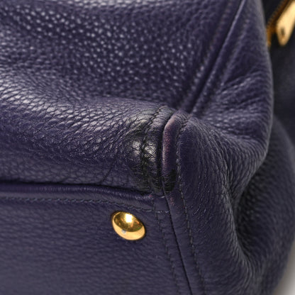 Miu Miu Vitello Daino Tote Uva 14 of 16