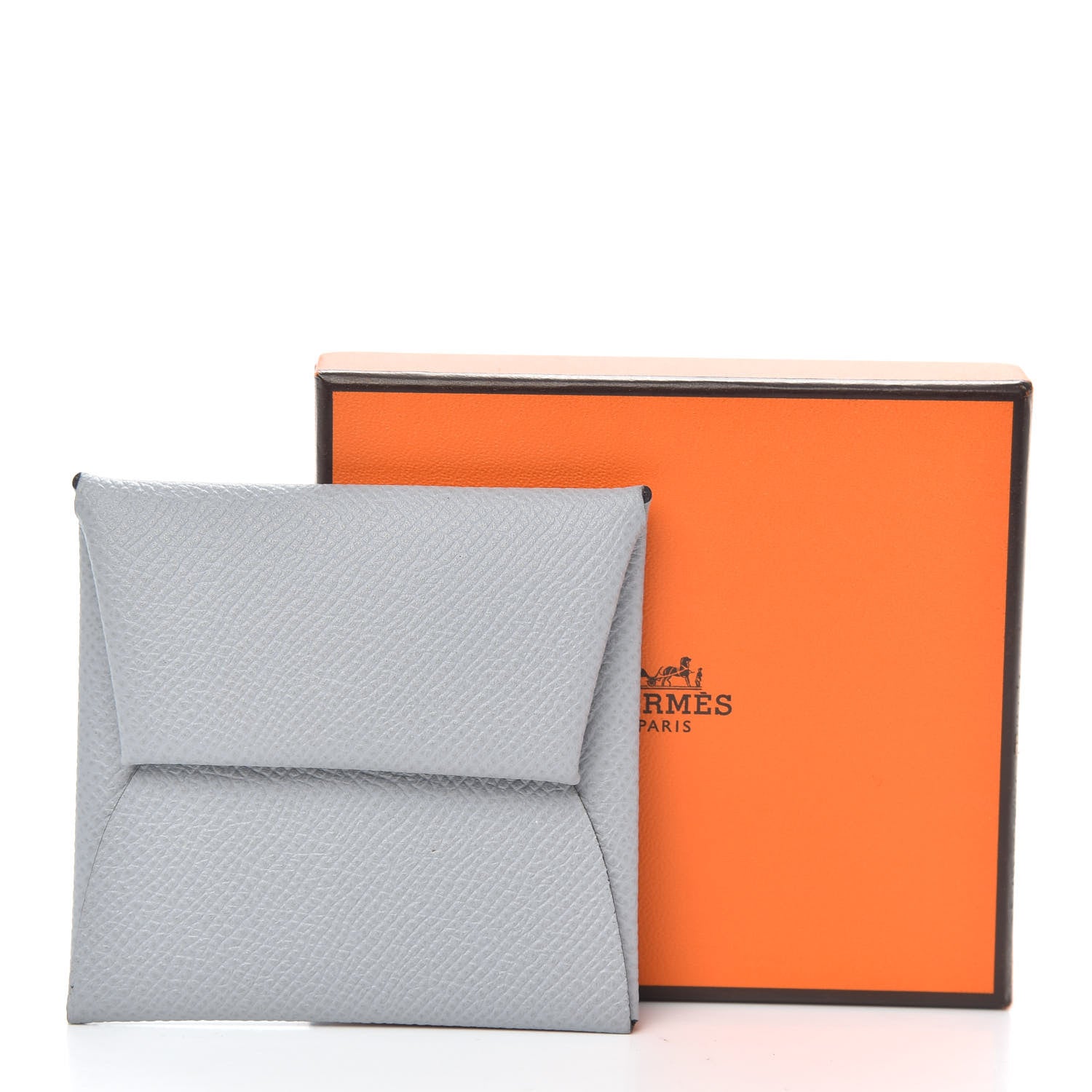 Hermes Epsom Bastia Coin Purse Bleu Glacier 7 of 7