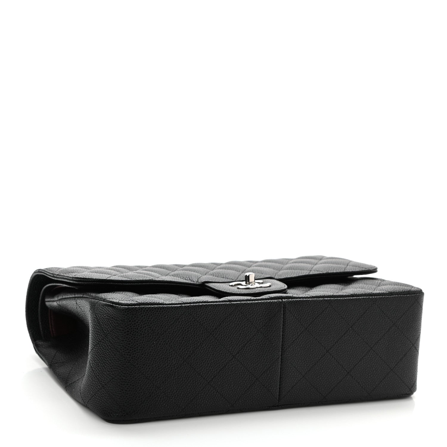 Chanel Caviar Quilted Jumbo Double Flap Black 4 of 11
