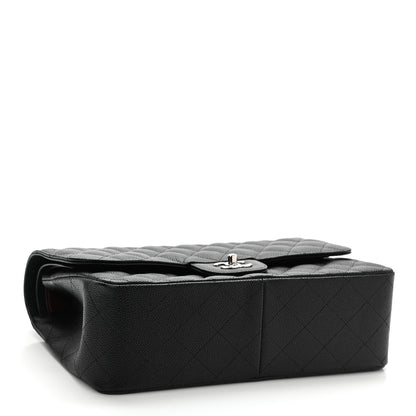 Chanel Caviar Quilted Jumbo Double Flap Black 4 of 11