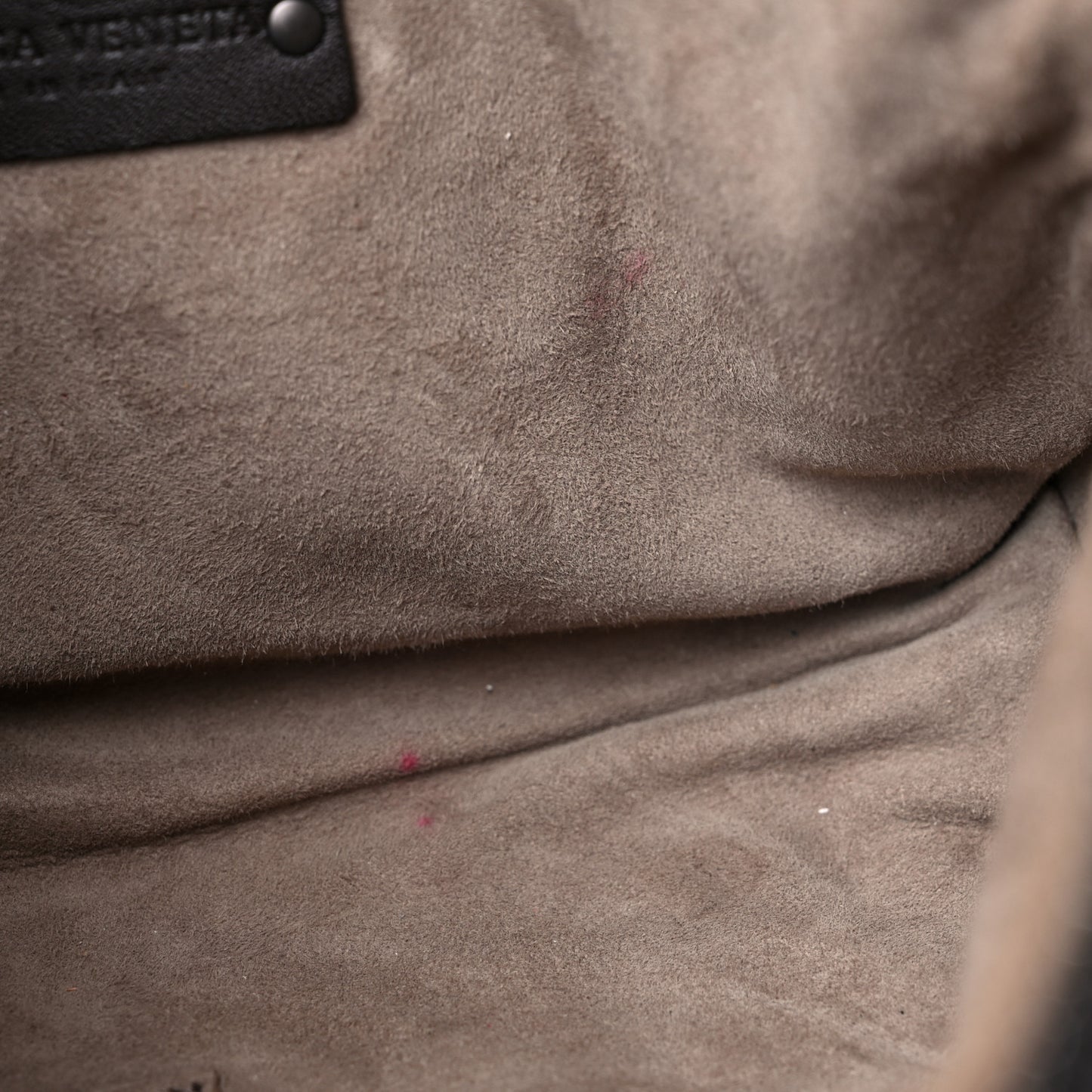 Nappa Intrecciato Nodini Bag Ebano