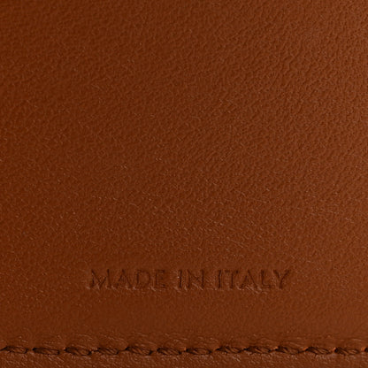 Celine Textile Calfskin Small Triomphe Wallet Natural Tan 7 of 13