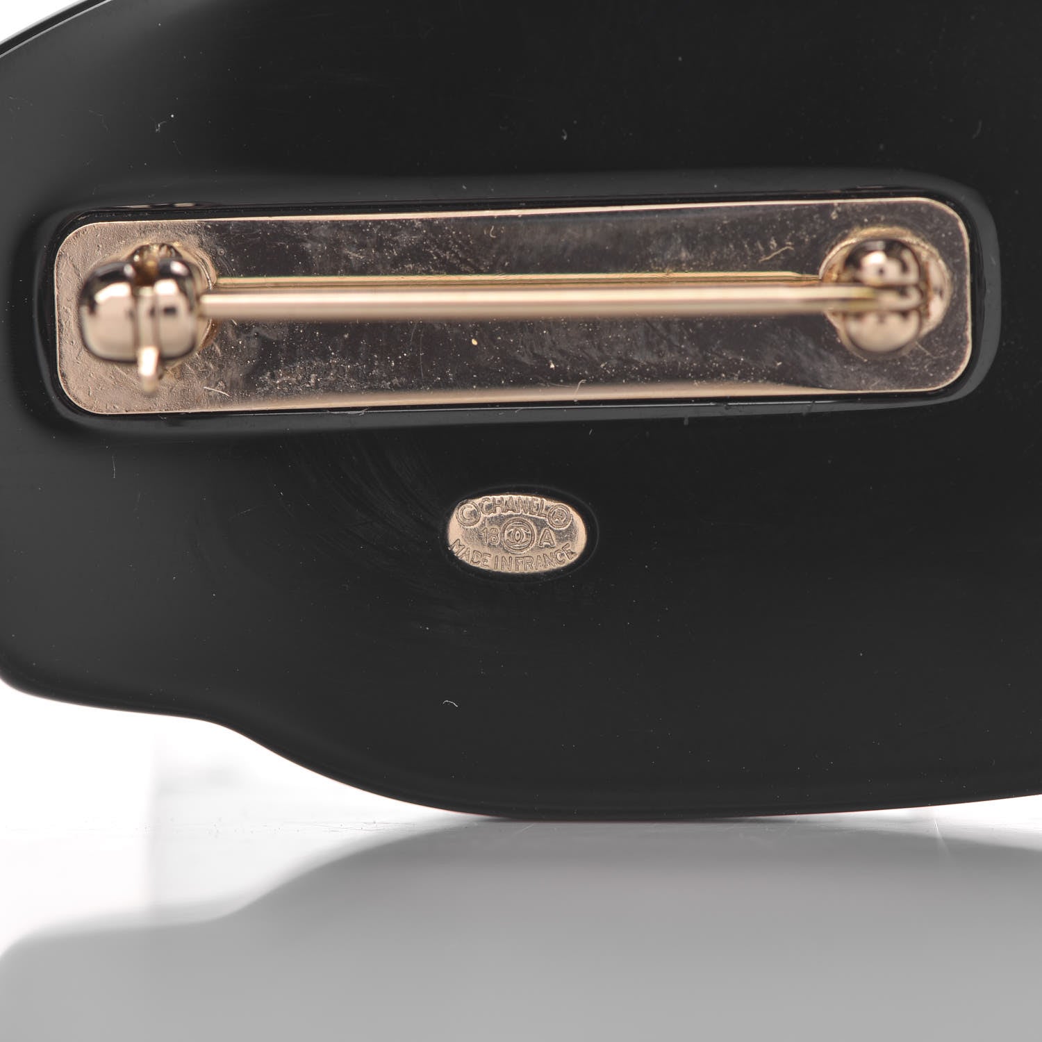 Chanel Enamel Hat Brooch Blue 4 of 4