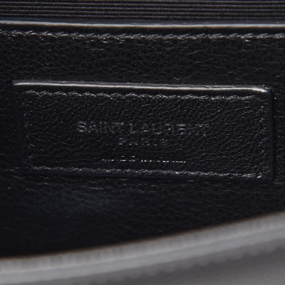 Saint Laurent Grain De Poudre Small Monogram Kate Satchel Storm 6 of 6