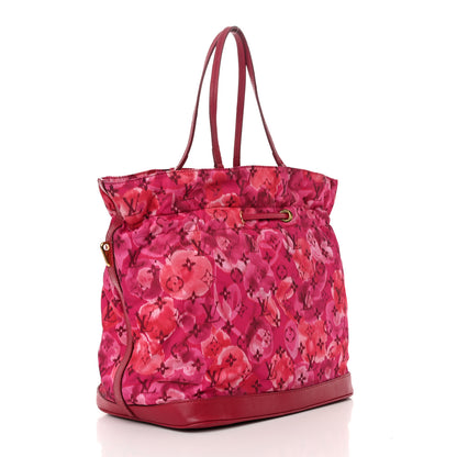 Louis Vuitton Nylon Monogram Ikat Noefull MM Rose Indien 3 of 19