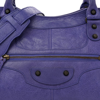 Balenciaga Agneau Classic Hardware Part Time Bleu Lavande 8 of 14