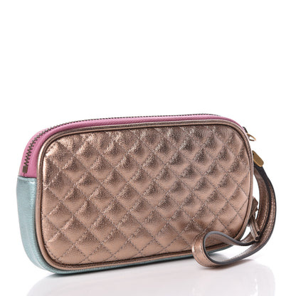 Gucci Laminated Nappa Trapuntata Zumi iPhone Case Rosa Lago Rame 3 of 6