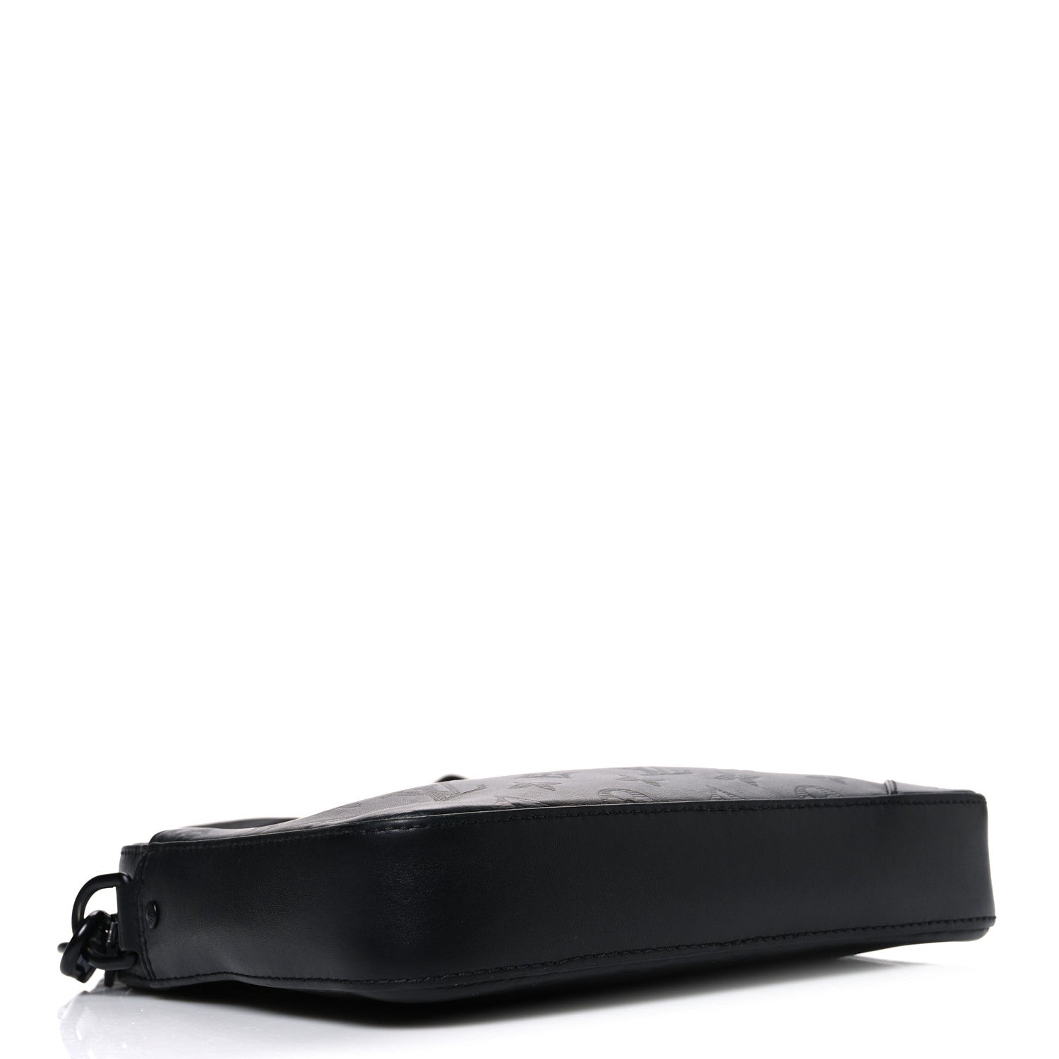 Louis Vuitton Calfskin Monogram Shadow Duo Messenger Black 5 of 10