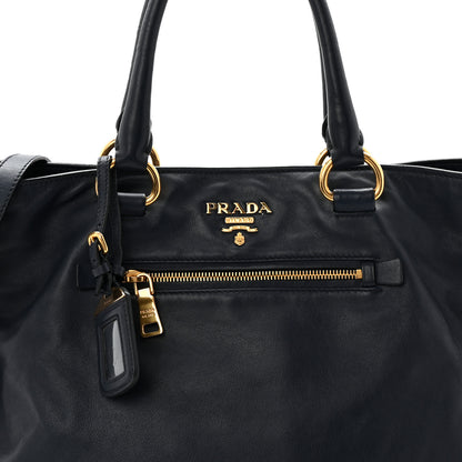 Prada Soft Calfskin Tote Baltico 8 of 10